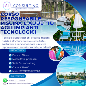 Corso responsabile piscina